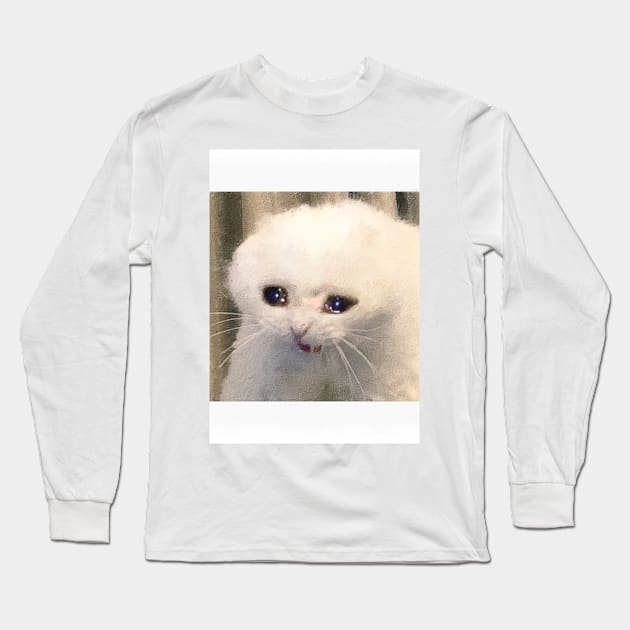 Existential catto Long Sleeve T-Shirt by ms.fits